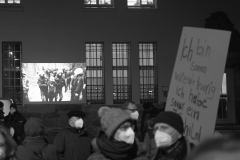 25. Januar 2022, Tag der Beginn von Räunung und Rodung, TAG X Demonstration  18:00 Uhr, ab Bahnhof Wuppertal-Vohwinkel