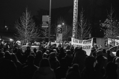 25. Januar 2022, Tag der Beginn von Räunung und Rodung, TAG X Demonstration  18:00 Uhr, ab Bahnhof Wuppertal-Vohwinkel