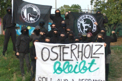 Wir solidarisieren uns mit der Besetzung und allen Menschen, die sich gegen Habgier, Kapitalismus und der damit verbundenen Umweltzerstörung einsetzen. (...) Leftwing Rheingau, 23. August 2019