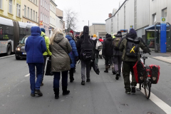 (Jahres)Tag  X am 28. Januar 2023, Demo von Vohwinkel Bahnhof ins Osterholz