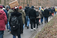 2. Januar 2022. Auf dem Weg ins Osterholz.