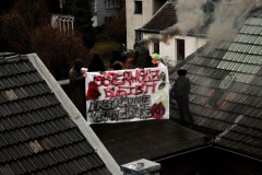 Solidarische Grüße von "Aachen_besetzen".  Das Kloster (Hausbesetzung an der Lousbergstraße 114) muss bleiben!